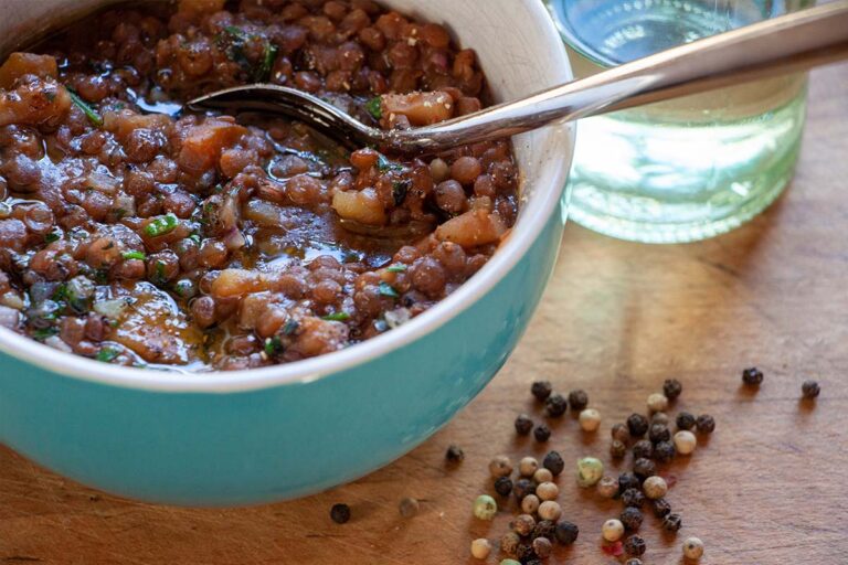 Schnelle Linsensuppe