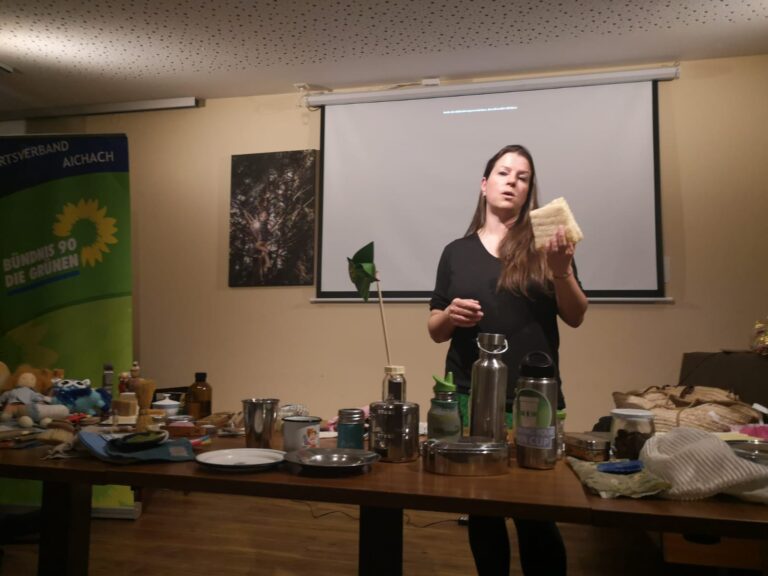 Stammtisch plastikfreies Leben demnächst auch in Aichach