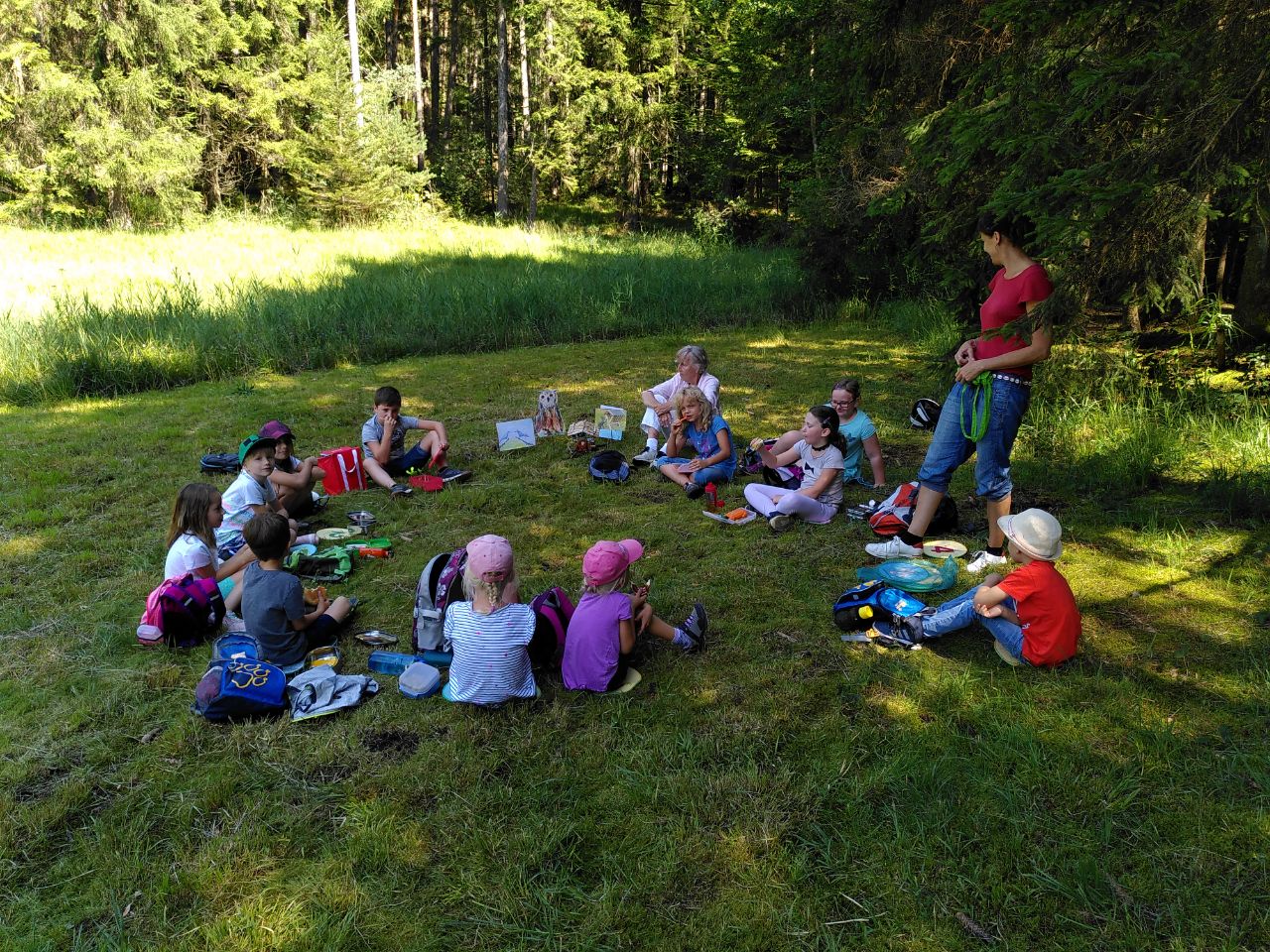 Picknick am Silberbrünnl