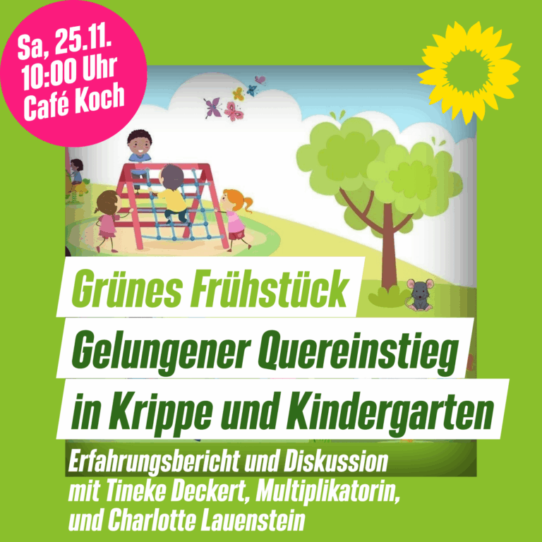Das Grüne Frühstück ist wieder da! – Gelungener Quereinstieg in Krippe und Kindergarten