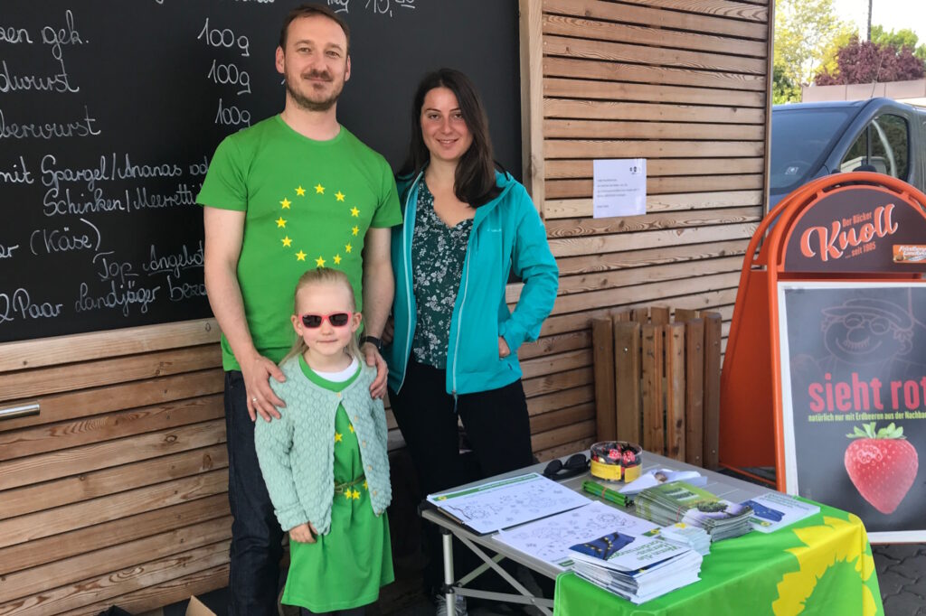 Infostand zur Europawahl 2019