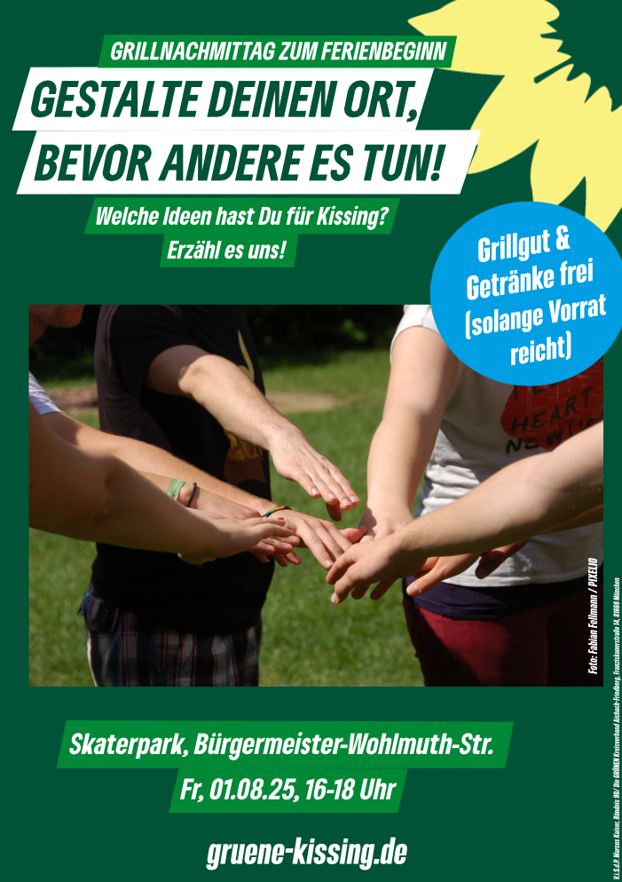 Grünes Grillfest am Skaterpark: Jugendliche gestalten ihre Zukunft mit