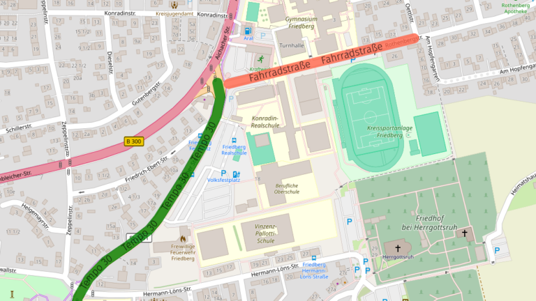 Sichere Wege – entspannt unterwegs in Friedberg