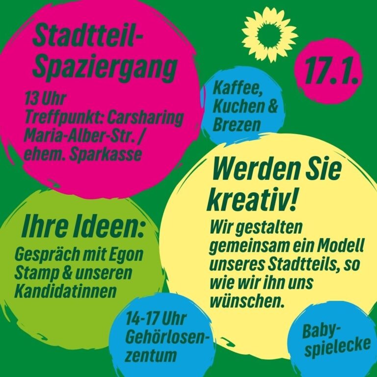 Familiennachmittag in Friedberg-West am 17.1.: Gemeinsam kreativ für unser Viertel!