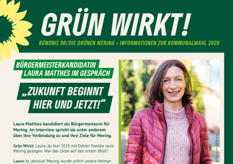 GRÜN WIRKT 2026: Unsere Vision für Mering